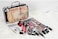 61Pcs Makeup Gift Set With Extendable Trays And Mirror, Paris Theme