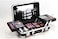 61Pcs Makeup Gift Set With Extendable Trays And Mirror, Paris Theme