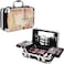 61Pcs Makeup Gift Set With Extendable Trays And Mirror, Paris Theme