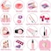 Flybay Kids Makeup Kit For Girls, Washable Makeup Set For Girl, Real Play Makeup Toys, Pretend Makeup Kit Girls Gift Toys With Cute Cosmetic Case For 5 6 7 8 Years Old Girls.