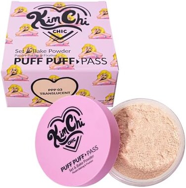 Kimchi Chic Beauty Puff Puff Pass Set &amp; Bake Powder - Translucent