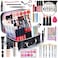 Pure Vie All-In-One Holiday Gift Makeup Set Cosmetic Essential Starter Bundle Include Eyeshadow Palette Lipstick Concealer Blush Mascara Foundation Face Powder - Makeup Kit For Women Full Kit
