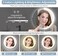 مرآة مكياج مضيئة قابلة لإعادة الشحن مثبتة على الحائط مقاس 8 بوصات 1X/10X مرآة مكبرة مع 3 أضواء ملونة، مرآة حمام مزدوجة الجوانب مع أضواء LED خافتة، فرشاة حلاقة مضيئة من النيكل