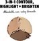 Nyx Professional Makeup 3 Steps To Sculpt Face Sculpting Palette, Light 02