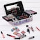 Hot Sugar All In One Makeup Set For Adults And Girls - Full Makeup Kit For Beginners With Eye Shadow Palette, Blush, Lip Gloss, Brush, Mirror (Pink Leopard)