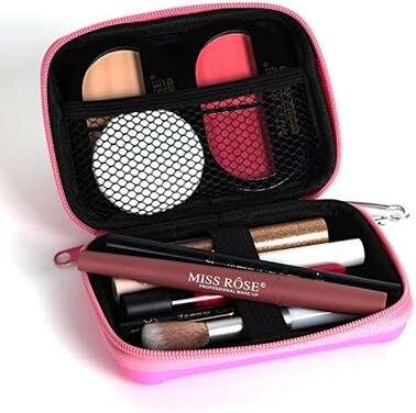All In One Makeup Kit For Women - Full Professional Kit With Pressed Powder, Blush, Eyeliner, Eyeshadow, Mascara, Lip Gloss And Lipstick (Pink)
