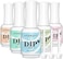 5+3 Pcs Dipping Powder Liquid Set- 15ml Large Capacity Dip Powder Base &amp; Top, Bond, Activator, Brush Saver For Dip Powder Nail Kit No Nail Lamp Needed (0.5Oz)
