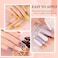 Dip-Powder Gel-Liquid-Set With Activator, Base-Top Gel And Brush Savor 0.5Oz/Bot Dipping-Powder Acrylic-Nail Manicure Pedicure J775