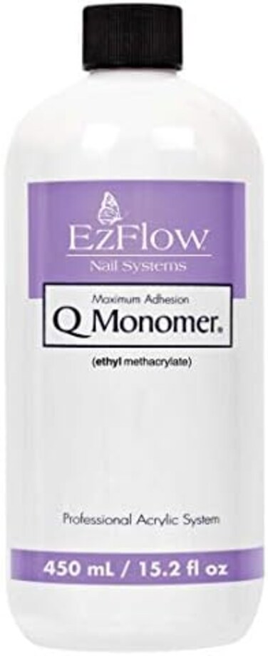 Ez Flow Q Monomer False Nails, 15.2 Fluid Ounce