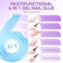 6 In 1 Nail Glue Gel For Acrylic Nails Long Lasting, Curing Needed Uv Extension Glue For False Nail Tips And Press On Nails, Nail Repair Treatment