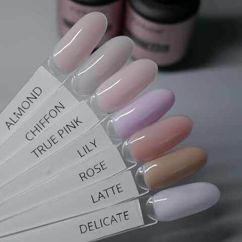 Elastic Rubber Base Coat. Uv/Led Curable. Correcting Coating With Enhanced Adhesion. Soak Off&eacute; (Delicate Pink)