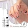Nail Art Gel,Liner Gel Polish,Black White Nail Design Polish Painted Gel Nail Polish Set 2Pcs Soak Off Curing Requires 8ml Build In Thin Brush For Home Salon Diy Nail French Manicure Painting