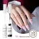 Nail Art Gel,Liner Gel Polish,Black White Nail Design Polish Painted Gel Nail Polish Set 2Pcs Soak Off Curing Requires 8ml Build In Thin Brush For Home Salon Diy Nail French Manicure Painting