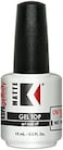 Gelfinity - Soak Off Gel - Top Coat Matte Finish (No Wipe) 0.5 Fl Oz