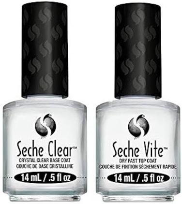 Seche Vite Dry Fast Top Coat/Seche Clear Crystal Clear Base Coat Duo [Misc.]