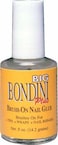 12 Bottle Display Big Bondini Plus All Purpose Brush On Nail Glue Adhesive 0.5Oz