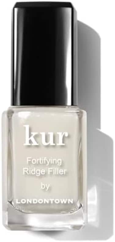 Londontown Kur Fortifying Ridge Filler, Self Leveling Base, Vegan, Cruelty Free, Paraben Free, Clear, 0.4 Fl Oz