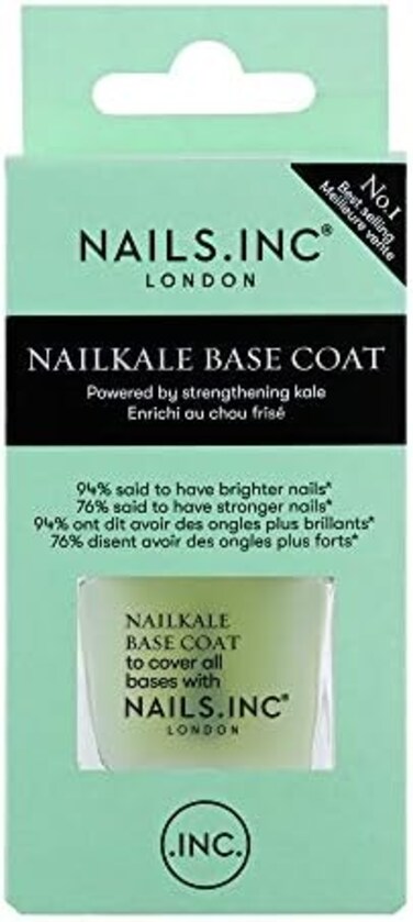 Nails Inc Nailkale Superfood Base Coat [Packaging May Vary]