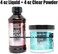 Mia Secret 4Oz Liquid Monomer + 4Oz Clear Acrylic Powder Nail Art System