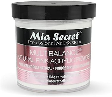 Mia Secret Acrylic Powder Multi Balance Natural Pink - 4 Oz