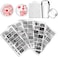 Nail Art Plates, Nail Art Stamping Kit, Pack Of 5 Nail Stamp Plates, Nail Plates, Nail Stencils, Stencil Nails