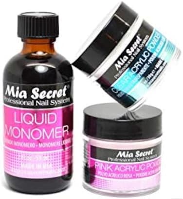 Podocure Mia Secret Liquid Monomer Acrylic Powder Nail Art - 2Oz (Pink)