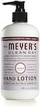 Mrs. Meyer's Clean Day Hand Lotion For Dry Hands, Non-Greasy Moisturizer Made With Essential Oils, Lavender, 12 Oz