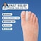 Dr. Frederick's Original Flared Gel Toe Separators - 6 Pieces - Toe Spacers - Bunion Relief - Flared Design Stays In Place