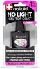 No-Light Gel Top Coat, Clear, 0.55 Fluid Ounce