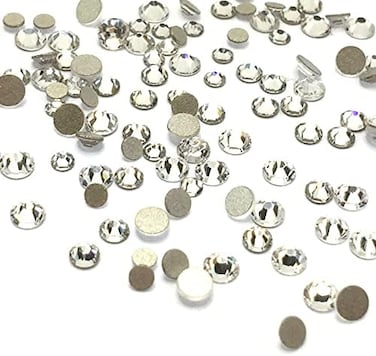 Crystal (001) Clear 2058 Swarovski Nail Art Tiny Small Mixed Sizes Ss5 Ss7 Ss9 Flatbacks No Hotfix Rhinestones