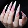 Yimart (Natural) - 500Pcs Acrylic Medium Long Stiletto Nail Tips Easy Coffin Nails Sharp False Nail Art Tips For Nails Salon (Natural)