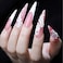 Yimart (Natural) - 600Pcs Acrylic Medium Long Stiletto Nail Tips Easy Coffin Nails Sharp False Nail Art Tips For Nails Salon (Natural)