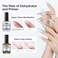 Morovan Professional Natural Nail Prep Dehydrator And Nail Acid-Free Primer Set, Acid Free Primer &amp; Dehydrate Bond, Superior Protein Bonding, Fast Air Dry For Gel Polish &amp; Acrylic Powder 0.5Oz