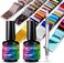 Burano Nail Art Foil Glue Gel, 15ml 2 Bottles With 60Pcs Starry Sky Star Foil Stickers, Nail Transfer Tips Manicure Art Uv LED Lamp Required&acirc;&acirc;&sbquo;&not;&brvbar;