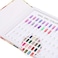 Noverlife 120 Nail Colors Display Book With 120 False Nail Tips, Nail Gel Polish Display Chart, Manicure Salon Studio Nail Art Samples Color Swatches Cardboard Nail Design Showcase