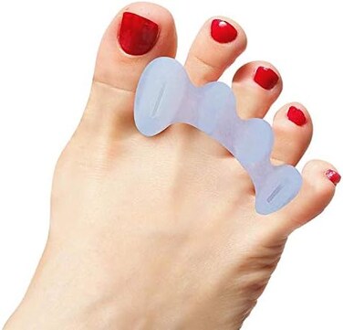 Toe Separators To Correct Your Toes, Support Foot Fitness And Balance, Firm For Advanced Users, Durable, Spreaders For Hammertoes, Bunions (1 Pair)