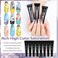 Nail Stamper Kit Nail Art Stamping Plate Kit With 8 Stamping Polish Gel 12 Stamp Stencil Plate 1 Clear Silicone Stamper Scraper Design Template Tool Supplies Set For Holiday (Storage Bag)