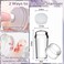 Nail Stamper Kit Nail Art Stamping Plate Kit With 8 Stamping Polish Gel 12 Stamp Stencil Plate 1 Clear Silicone Stamper Scraper Design Template Tool Supplies Set For Holiday (Storage Bag)