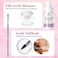 Born Pretty Acrylic Nail Kit - Acrylic Powder (Clear, White, Pink) &amp; Liquid Set With Nail Forms, Brush Pen, File &amp; Glass Container - Beginner Friendly