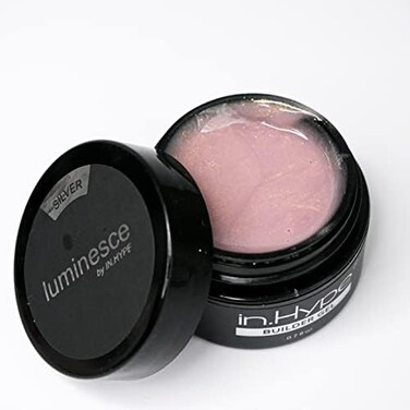 Uv/Led Camouflage Builder Gel For Nail Extension/Strengthening (Shimmer Nude)