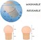 Silpecwee 1Pc Uv Gel Nail Gradient Sponges Pen With 16Pcs Replaceable Sponge Heads Double Head Nail Ombre Brush Acrylic Manicure Diy Tools