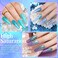 31 Pcs Dip Powder Nail Kit Starter 20 Colors Glitter Nude Green Mermaid Serie Dip Powders Liquid Set With Base Top Coat Activator French Nails Art Manicure Diy Salon Christmas Gift