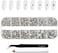 Beadsland (Crystal) - 2500Pcs Nailart Flatback Rhinestones Crystal Flatback Gems Round Crystal Rhinestones For Crafts Mixed 8 Sizes Ss4 Ss30 With Picking Tweezer And Pen (Clear)