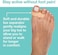 Toe Spacers Bunion Corrector For Women And Men, Big Toe Straightener, Double Loop Gel Splint Separator For Correct Alignment Of Overlapping Toes (Beige)