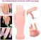 Practice Hand For Acrylic Nails, Fake Maniquin Training Hand For Nail Practice, 42 Colors Acrylic Powder Beginners Kit