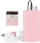 Makartt Nail Drill Professional, Rechargeable Nail E File 30000Rpm Electric Nail Drill, Malory Pink Portable Gel Nail Remover Machine With Nail Drill Bits &amp; Sanding Bands For Manicure Salon Home Use