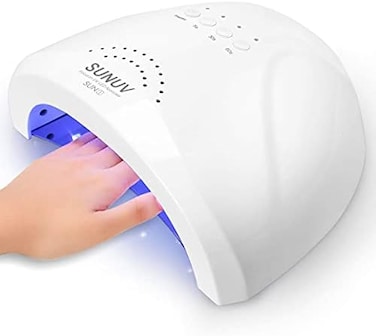 Sunuv 48W Uv LED Nail Lamp, Gel Nail Light With 3 Timers Sunone