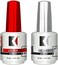 Kupa Gelfinity - Soak Off Gel - Base &amp; Top Coat Glossy Finish (No-Wipe) 0.5 Fl Oz