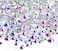 Zealer Crystals Ab Nail Art Rhinestones Round Beads Top Grade Flatback Glass Charms Gems Stones For Nails Decoration Crafts Eye Makeup Clothes Shoes Mix Ss3 6 10 12 16 20 Zbr01