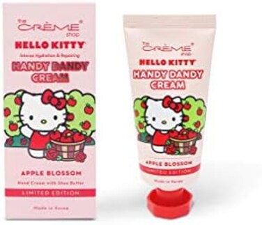 كريم داندي ذو الجيب المعطر الكوري اللطيف من ذا كريم شوب، مهدئ ومتطور يجب اقتناؤه أثناء التنقل - كريم داندي هاندي (زهرة التفاح) من سانريو هيلو كيتي (زهرة التفاح)